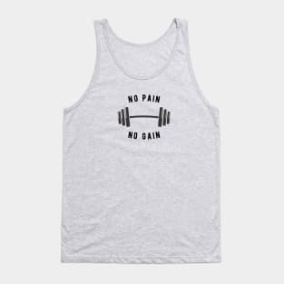 No Pain No Gain Design Tank Top